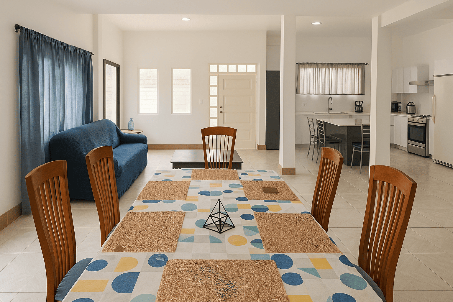 Comedor amplio y familiar